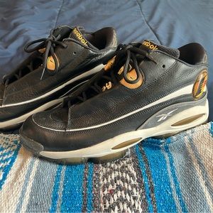 Size 13 - Reebok The Answer DMX 10th Anniversary 2013 Black Gold White Iverson